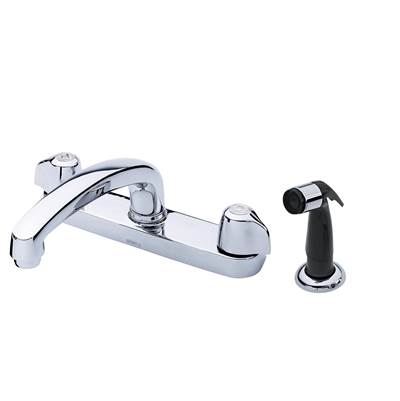 Gerber Classics Two-Handle Kitchen Faucet - Spray - 1.75 GPM in Chrome