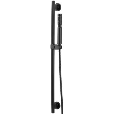 Gerber Plumbing Versa 30" Showerstick Hand Shower Slide Bar in Satin Black