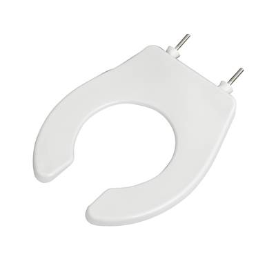 Gerber Plumbing Round Front Commercial Toilet Seat for PeeWee GHE20601 in White