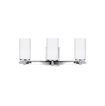 Generation Lighting Alturas Three Light Vanity in Chrome