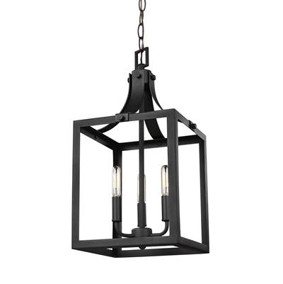 Generation Lighting Labette Hall/Foyer - Small - 3-Light in Black