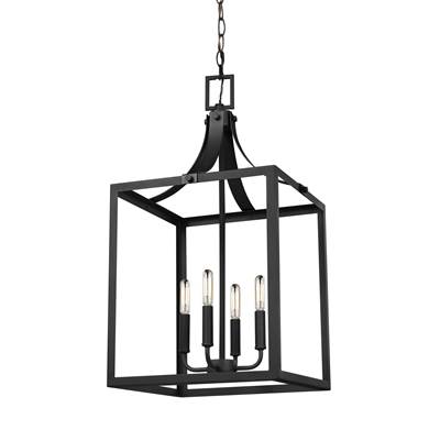 Generation Lighting Labette Lantern - 27.5" in Black