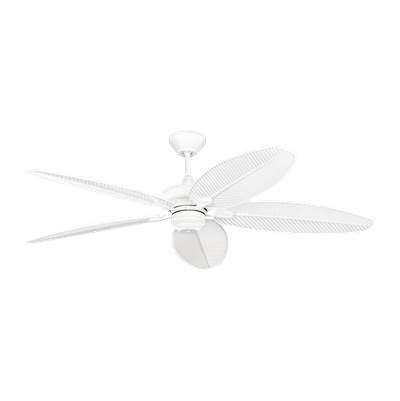 Generation Lighting Cruise 60" Outdoor Ceiling Fan in White White Grain