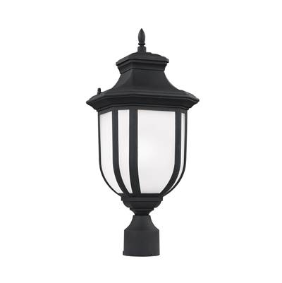 Generation Lighting Childress One Light Post Lantern in Black