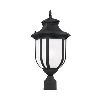 Generation Lighting Childress One Light Post Lantern in Black