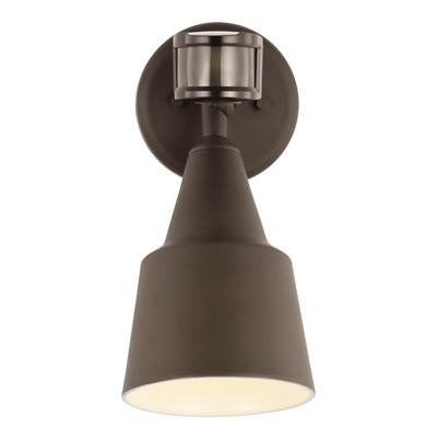 Generation Lighting 1 Light Flood - Photo and Motion Sensor in Antique Bronze