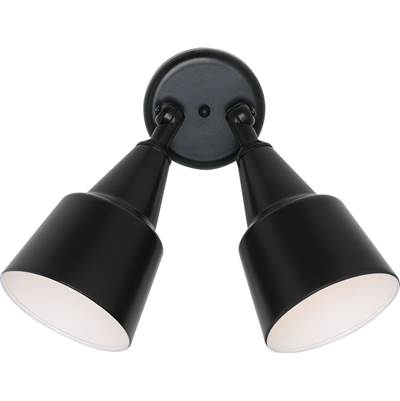 Generation Lighting 2 Light Flood - Shades in Black