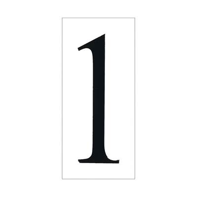 Generation Lighting Address Light Number Tile 1 in White