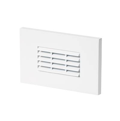 Generation Lighting LED Step Lighting Louver - Amber LED Step Light-15 in White