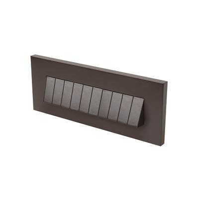 Generation Lighting LED Brick Lighting Tarpa Brick Light - 171 in Painted Antique Bronze