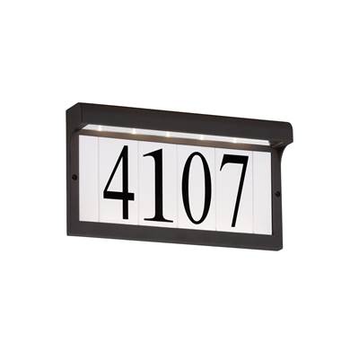 Generation Lighting LED Address Light in Black