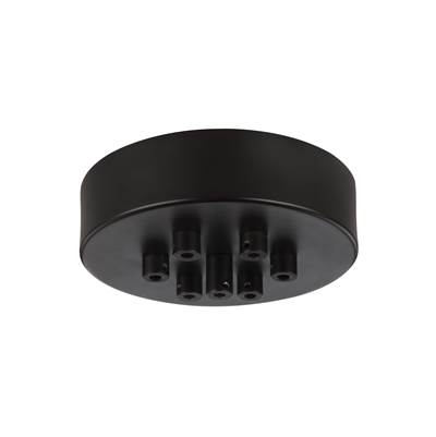 Generation Lighting Multi-Port Canopy - 7 Light - Swag Hooks in Oil Rubbed Bronze
