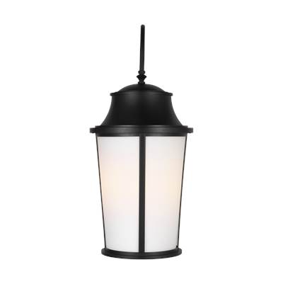 Generation Lighting Portola Extra Large Arm Lantern in Textured Black