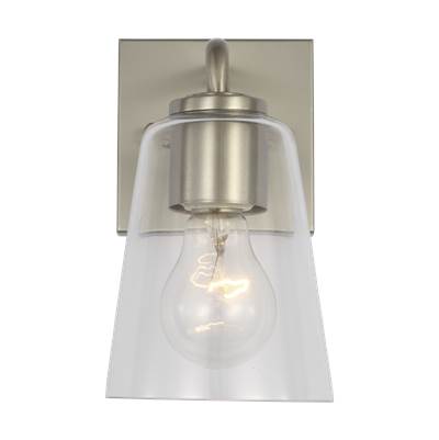 Generation Lighting Miles Small Vanity in Brushed Nickel