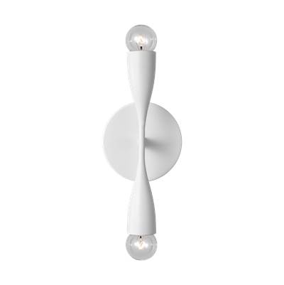 Generation Lighting Maya Small Bath in Matte White