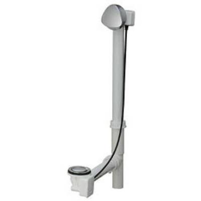 Geberit Bathtub Drain D52 - Turn Handle - 24 cm PP - D.38mm in USA White