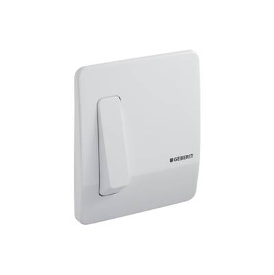 Geberit Actuator Plate for Urinal Flush Control - Pneumatic Actuation - Highline in Brushed