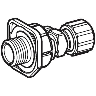 Geberit Angle Stop Valve - Concealed Cisterns - Sigma/Omega/Alpha/Kappa - 12/15/8 cm
