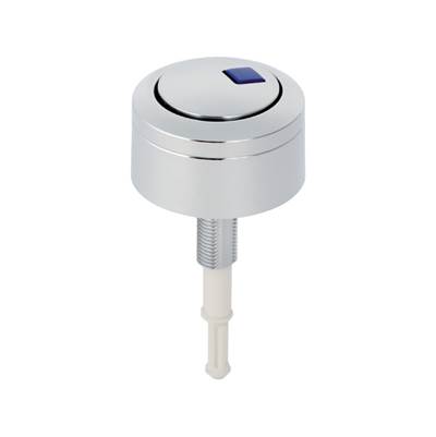Geberit Actuator - Type 280 Flush Valve - Dual Flush - Blue and Chrome-Plated Buttons