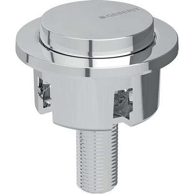 Geberit Actuator for Flush Valve Type 290 - Single Flush in Chrome/Glossy