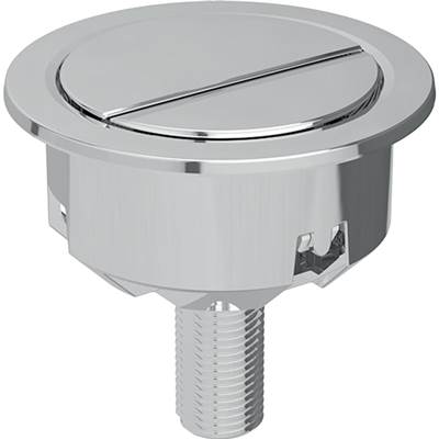 Geberit Type 290 Actuator for Flush Valve - Dual Flush in Chrome Glossy