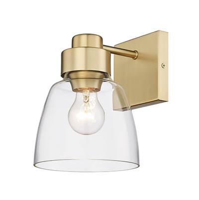 Golden Lighting Remy 1-Light Wall Sconce in Brushed Champagne Brass