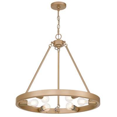 Golden Lighting Castile 6-Light Chandelier in French Gold