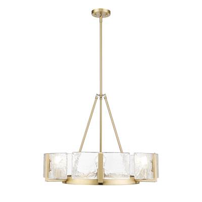 Golden Lighting Aenon 6-Light Chandelier in Brushed Champagne Brass