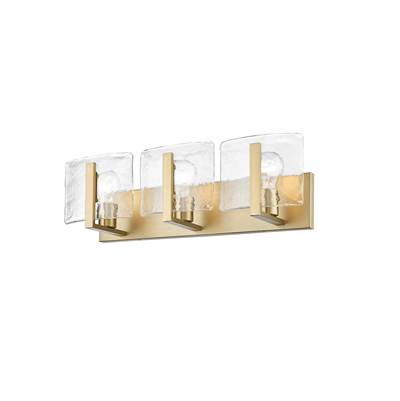Golden Lighting Aenon 3-Light Vanity in Brushed Champagne Brass