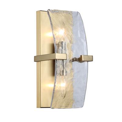Golden Lighting Aenon Wall Sconce - 2-Light in Brushed Champagne Brass