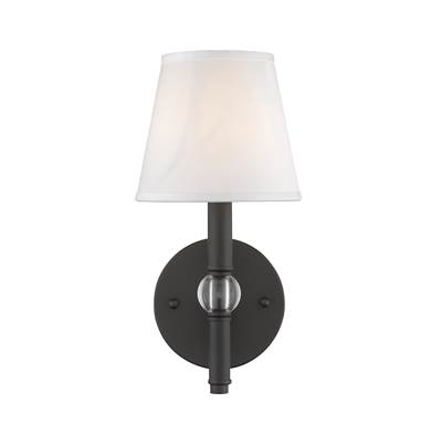Golden Lighting Waverly 1-light Wall Sconce in Rubbed Bronze
