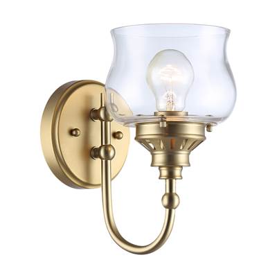 Golden Lighting Daphne 1-light Wall Sconce in Brushed Champagne Brass