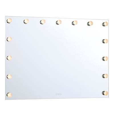 Golden Lighting Starlight 36" LED Mirror - Globe Diffusers in Matte White
