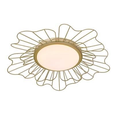 Golden Lighting Eleanor 1-Light Swing Arm Wall Sconce - Natural Sisal Shade in Matte Black