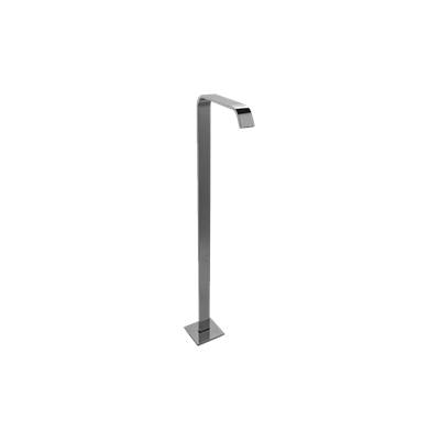 Graff Targa Floor-Mounted Tub Filler - Spout Only in Unfinished Brass