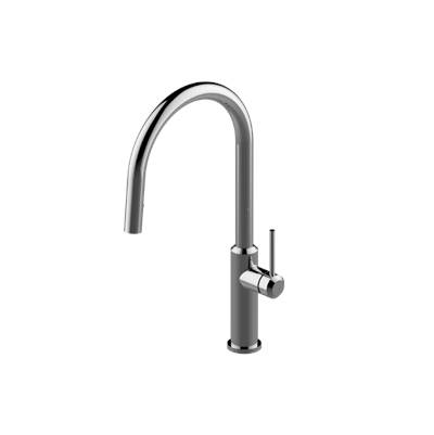 Graff M.E. Pull-Down Kitchen Faucet with Chef's Pro Sprayer in Unfinished Brass