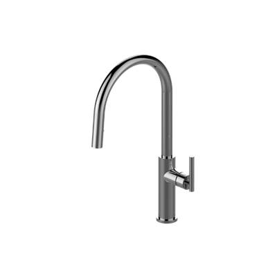 Graff Sospiro Pull-Down Kitchen Faucet - Cosmopolitan Sprayer in Unfinished Brass