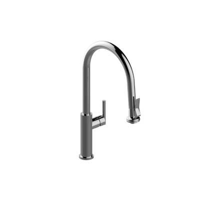 Graff Sospiro Pull-Down Kitchen Faucet - Chef's Pro Sprayer in Unfinished Brass