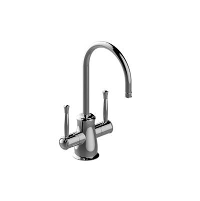 Graff Adley Hot and Cold Water Dispenser in Brushed Brass Pvd