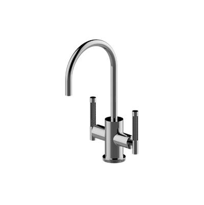 Graff Harley Hot and Cold Water Dispenser in 24k Brushed Gold Plated