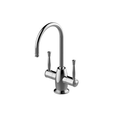 Graff Duxbury Hot and Cold Water Dispenser in Brushed Brass PVD