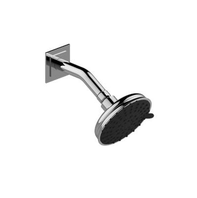 Graff Various Transitional Fixed Shower Head with Arm in 24k Gold Plated