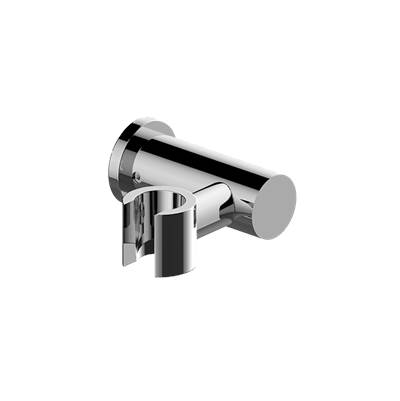 Graff Various Contemporary Round Wall Bracket for Handshower in Brushed Onyx Pvd