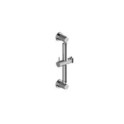 Graff Various Round Grab Bar - 12" - Handshower Holder in Brushed Onyx Pvd