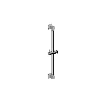 Graff Various Square Grab Bar - 24" - Handshower Holder in Brushed Onyx Pvd