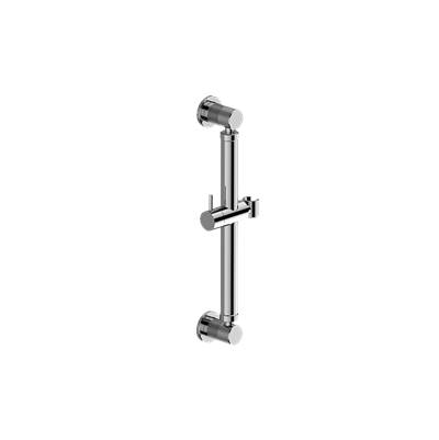Graff Harley Round Grab Bar - 16" - Handshower Holder in Brushed Onyx Pvd