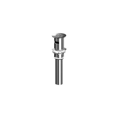 Graff Various Grid Drain with Overflow in Brushed Gold PVD