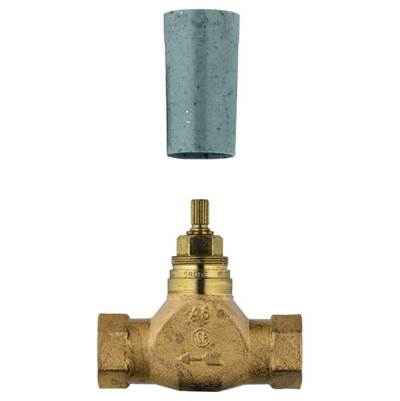 Grohe Non Rapido Rough-In Valve - 1/2" - Volume Control in No Finish
