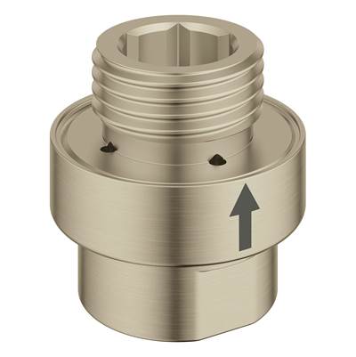 Grohe 1/2 Inline Vacuum Breaker in Brushed Nickel