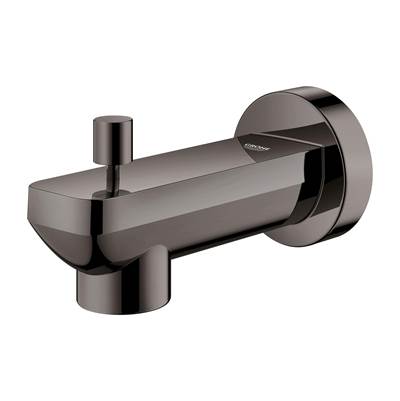Grohe Lineare Diverter Tub Spout in Hard Graphite